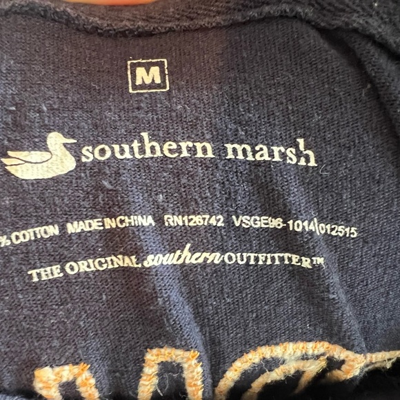 Southern Marsh men’s Navy longsleeved pullover w/pocket Auburn University, EUC - Picture 5 of 5